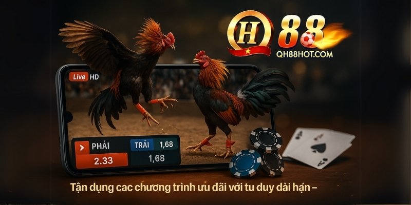 Giao diện đá gà livestream tại QH88, hình ảnh chuẩn HD, chiến kê rõ nét, bảng cược linh hoạt.