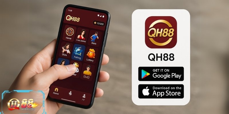 Giao diện QH88 được thiết kế tối giản, hiện đại và mượt mà.