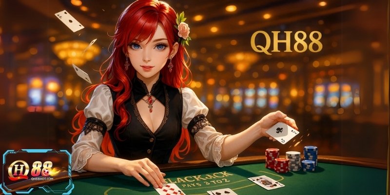 Live Casino QH88 mang đến trải nghiệm hình ảnh sắc nét, âm thanh sống động như thật.