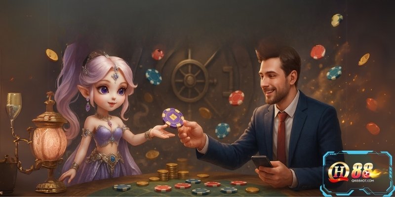 Chuyển khoản ngân hàng là cách nạp tiền QH88 an toàn, quen thuộc cho mọi cược thủ.