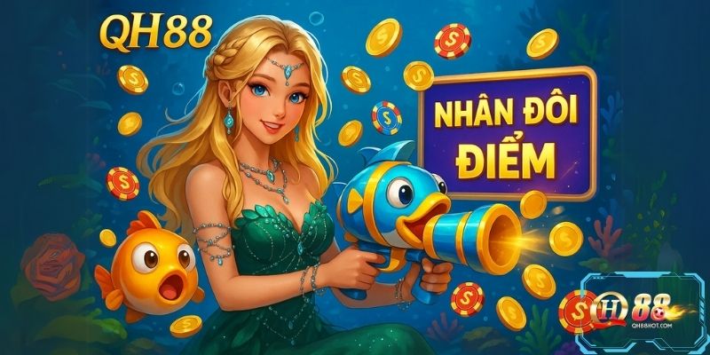 Sự kiện Bắn Cá QH88 – Thưởng khủng, cơ hội nhân đôi điểm!