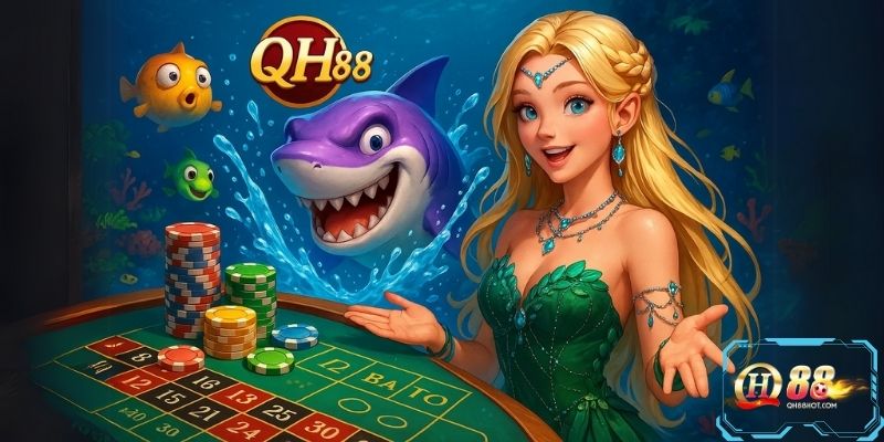 Những ưu điểm nổi bật của sảnh game bắn cá QH88.